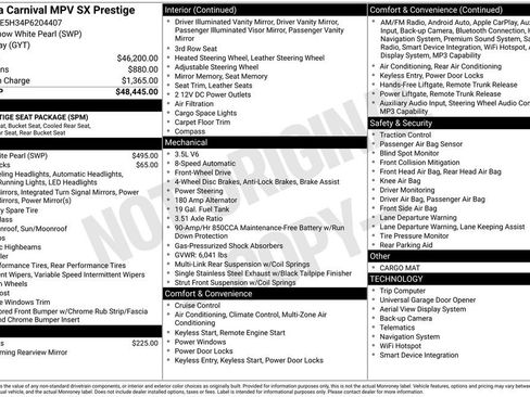 Used 2023 Kia Carnival SX Prestige image 43