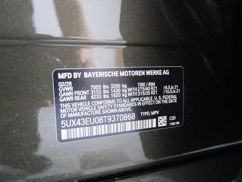 New 2026 BMW X5 xDrive50e w/ M Sport Package AWD/4WD image 23