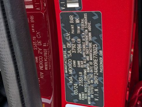 Used 2024 Kia Forte LXS image 34