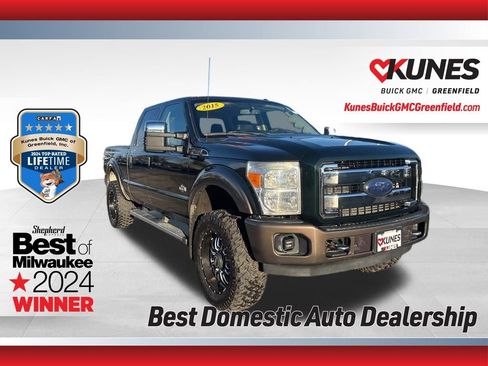 Used 2015 Ford F350 King Ranch w/ King Ranch w/Chrome Package image 1