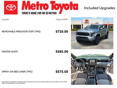 Used 2026 Toyota Tacoma TRD Sport AWD/4WD image 4