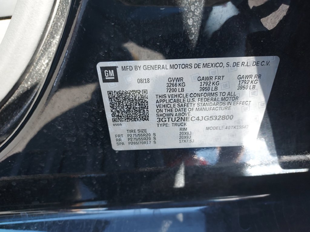 Used 2018 GMC Sierra 1500 SLT w/ SLT Premium Package AWD/4WD image 23