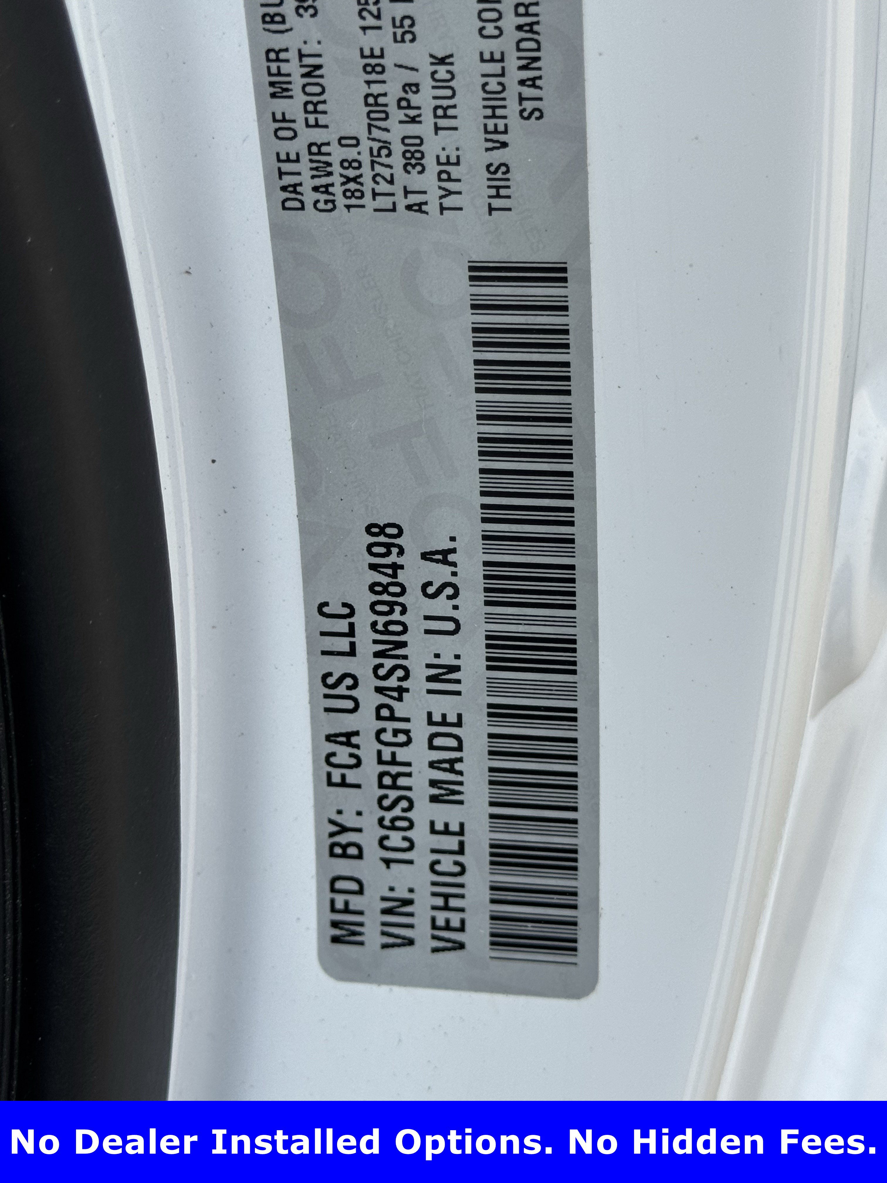 Used 2025 RAM 1500 Warlock AWD/4WD image 27