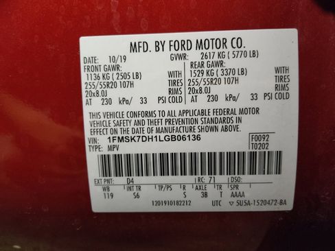 Used 2020 Ford Explorer XLT w/ Equipment Group 202A image 33