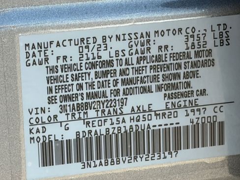 Certified 2024 Nissan Sentra S FWD image 31