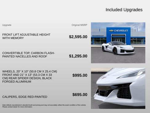 New 2025 Chevrolet Corvette Z06 w/ Battery Protection Package image 4