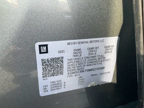 Used 2021 Chevrolet Tahoe RST w/ Luxury Package RWD image 18