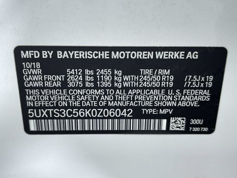Used 2019 BMW X3 M40i AWD/4WD image 13