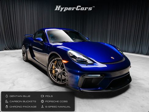 Used 2021 Porsche 718 Cayman GT4 RWD image 1