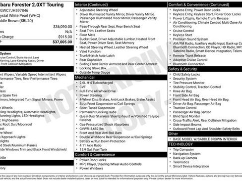 Used 2018 Subaru Forester 2.0XT Touring image 30