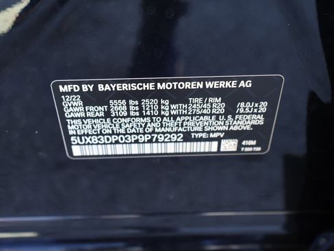 Used 2023 BMW X3 M40i w/ Premium Package image 59