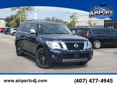 Used 2019 Nissan Armada Platinum w/ Captain's Chairs Package