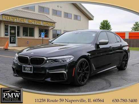 Used 2018 BMW M550i xDrive AWD/4WD image 1