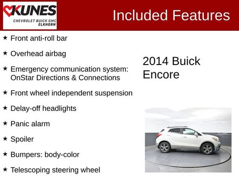 Used 2014 Buick Encore AWD image 3