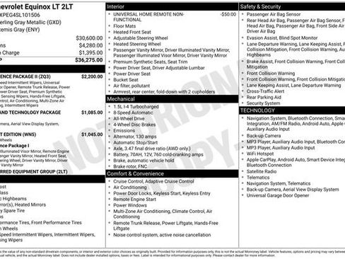 Used 2025 Chevrolet Equinox LT w/ Convenience Package II AWD/4WD image 2