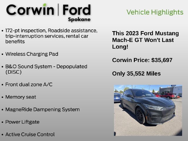 Certified 2023 Ford Mustang Mach-E GT w/ GT Performance Edition AWD/4WD image 11