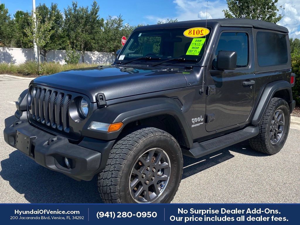 Used 2018 Jeep Wrangler Sport AWD/4WD image 12