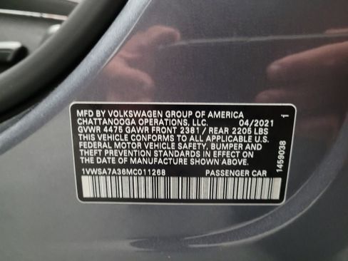Used 2021 Volkswagen Passat 2.0T SE FWD image 33