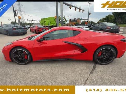 Certified 2022 Chevrolet Corvette Stingray Preferred Cpe w/ Engine Appearance Package RWD image 6