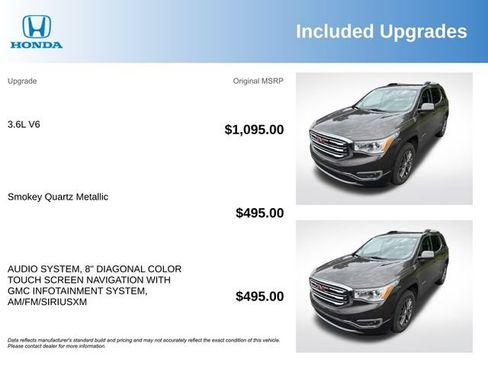 Used 2019 GMC Acadia SLT FWD image 3