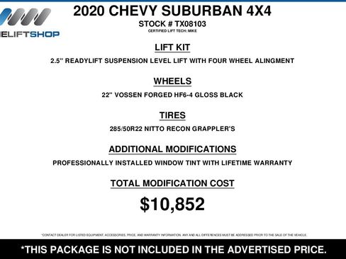 Used 2020 Chevrolet Suburban Premier image 2