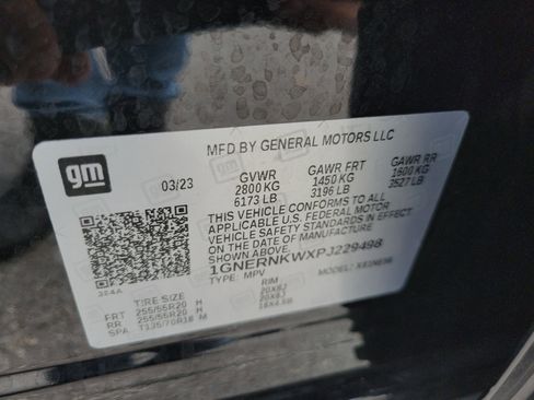 Used 2023 Chevrolet Traverse High Country w/ LPO, Floor Liner Package image 38