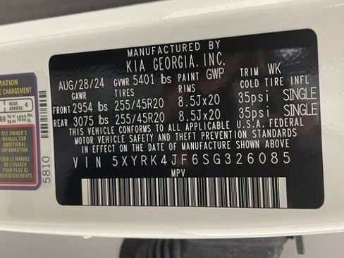 Used 2025 Kia Sorento SX image 28