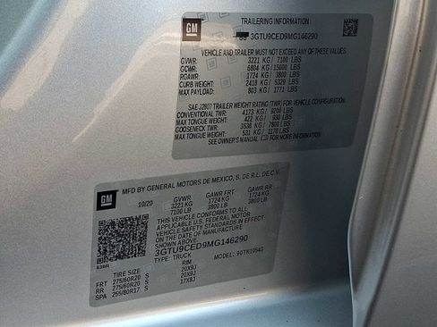 Used 2021 GMC Sierra 1500 Elevation image 28