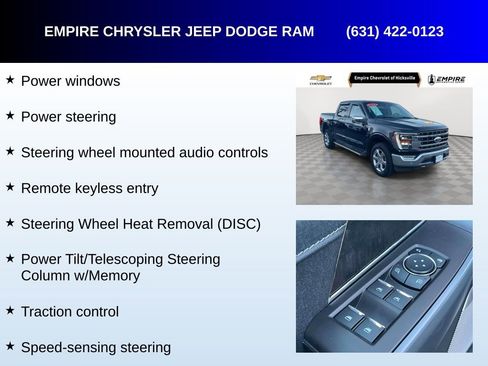 Used 2023 Ford F150 Lariat w/ Equipment Group 502A High image 15