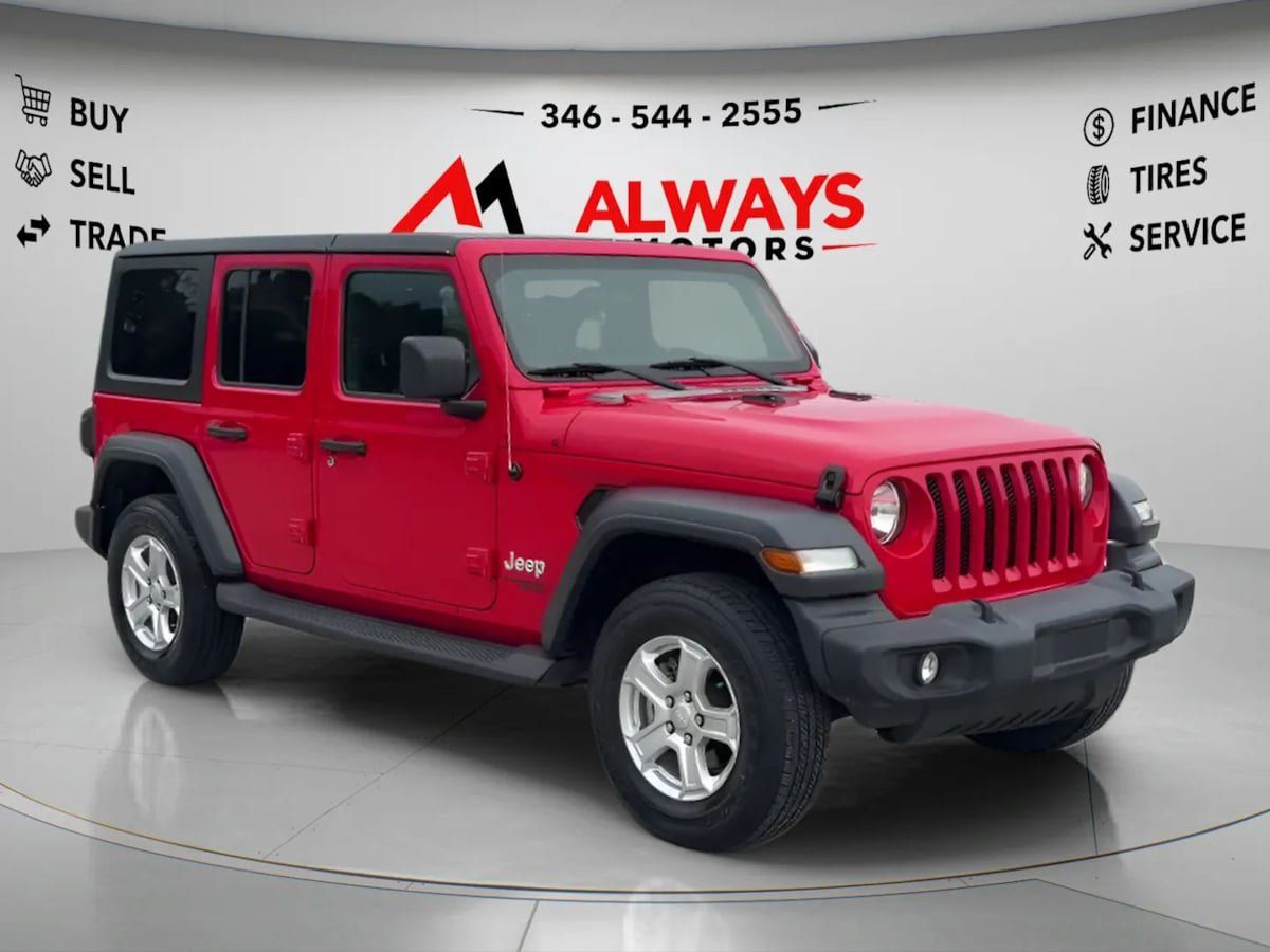 Used 2020 Jeep Wrangler Unlimited Sport S AWD/4WD image 3