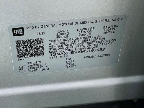 Used 2021 Chevrolet Equinox LT AWD/4WD image 33
