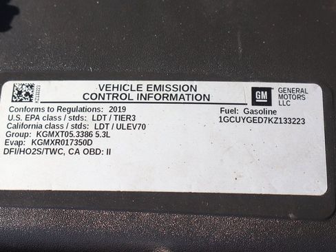 Used 2019 Chevrolet Silverado 1500 LTZ w/ LTZ Plus Package image 51