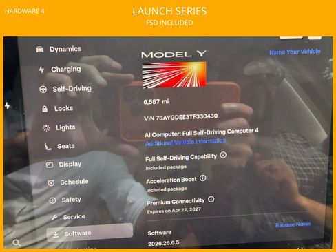 Used 2026 Tesla Model Y Long Range AWD/4WD image 2