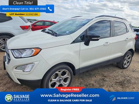 Used 2021 Ford EcoSport SE w/ SE Appearance Package FWD image 1