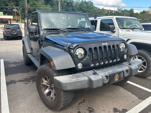 Certified 2018 Jeep Wrangler Unlimited Sport S AWD/4WD image 1