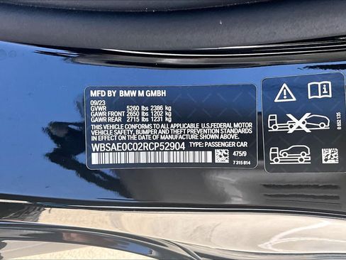 Used 2024 BMW M8 Competition w/ Driving Assistance Package AWD/4WD image 31
