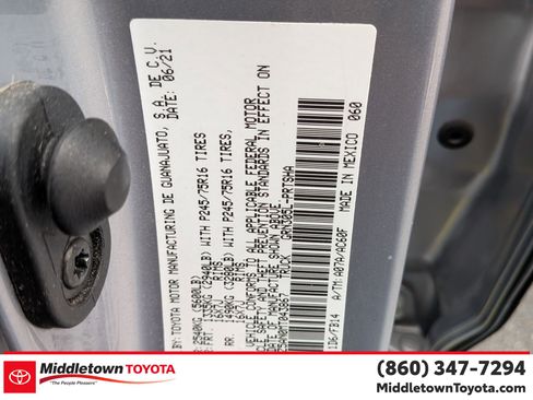 Certified 2021 Toyota Tacoma SR AWD/4WD image 34
