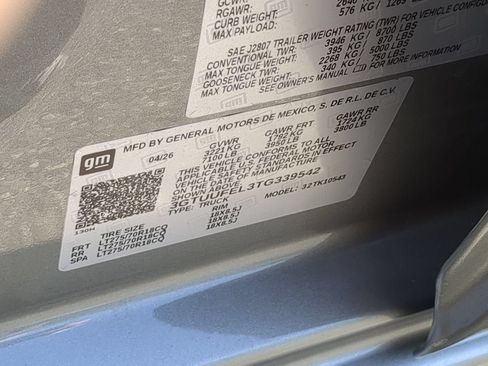 New 2026 GMC Sierra 1500 AT4X AWD/4WD image 27