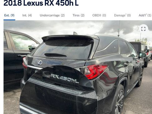 Used 2018 Lexus RX 450hL Premium w/ Premium Package AWD/4WD image 1