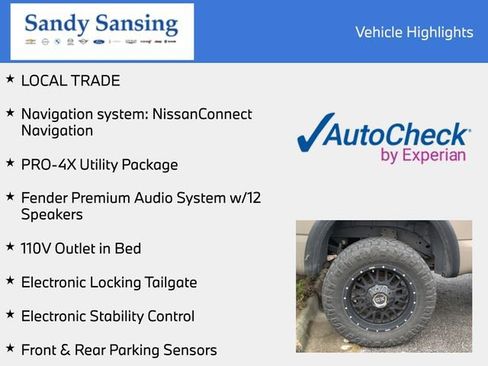 Used 2021 Nissan Titan PRO-4X w/ Pro-4x Utility Package image 7