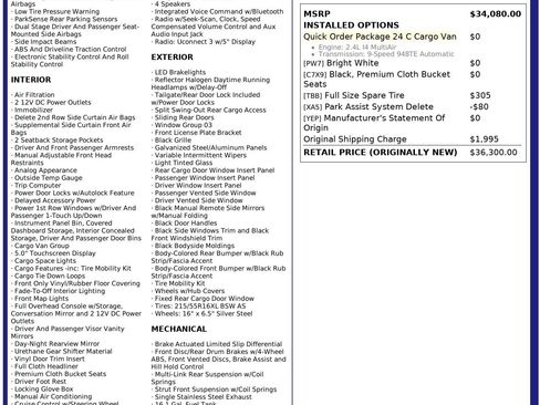 Used 2022 RAM ProMaster City Wagon image 2