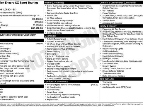 Certified 2024 Buick Encore GX Sport Touring image 11
