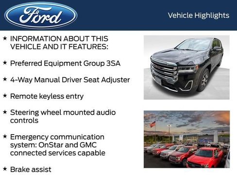 Used 2023 GMC Acadia SLE FWD image 5