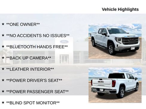 Used 2023 GMC Sierra 1500 SLT w/ SLT Premium Package AWD/4WD image 6
