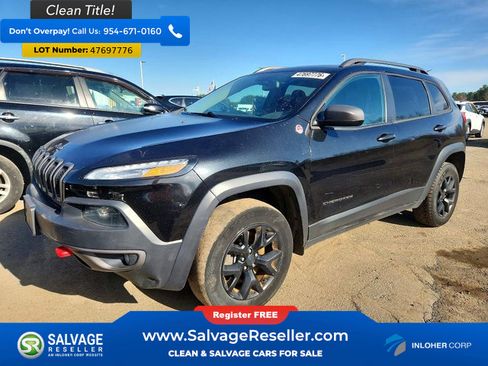 Used 2016 Jeep Cherokee Trailhawk w/ Leather Interior Group image 1