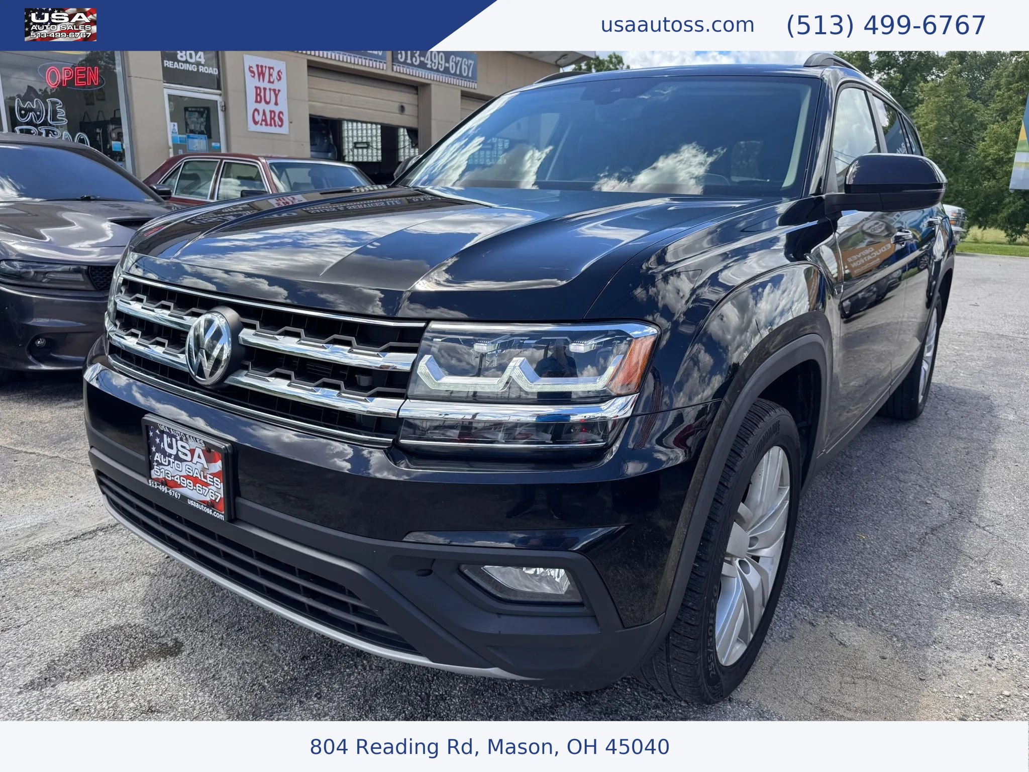 Used 2020 Volkswagen Atlas SE w/ Panoramic Sunroof Package FWD image 1