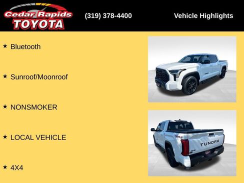 Used 2024 Toyota Tundra Limited w/ TRD Off-Road Package AWD/4WD image 22