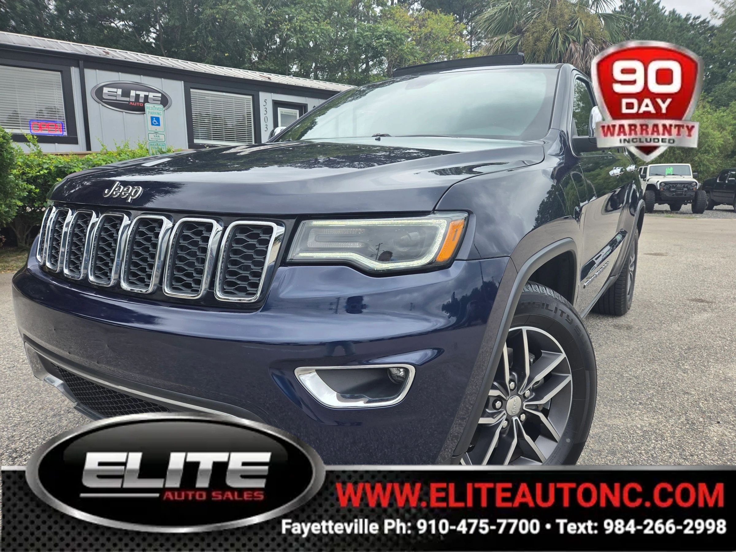 Used 2017 Jeep Grand Cherokee Limited w/ Luxury Group II RWD image 1