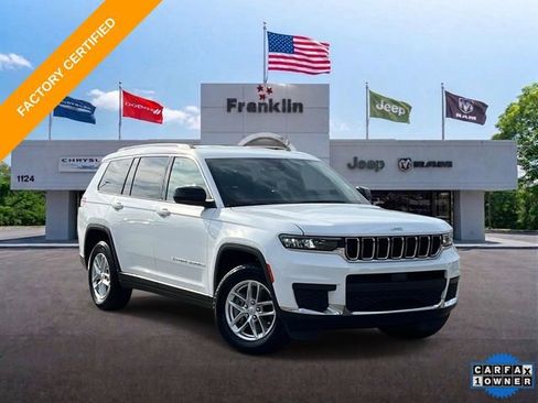 Used 2025 Jeep Grand Cherokee L Laredo w/ Luxury Tech Group I AWD/4WD image 1