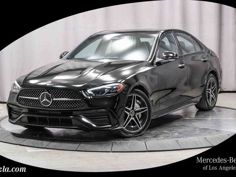 Certified 2023 Mercedes-Benz C 300 4MATIC Sedan w/ AMG Line w/ Night Package image 1